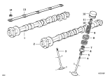 Diagram for BMW Rocker Shaft Spring Kit - 11341736923