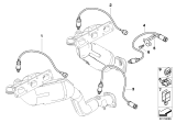 Diagram for 2005 BMW 325i Oxygen Sensor - 11787515826