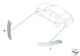 Diagram for 2014 BMW 535i GT Bumper Reflector - 63147318557