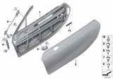 Diagram for BMW i8 Door Hinge - 51007457821