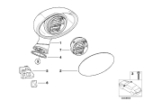 Diagram for 2001 BMW Z3 M Side View Mirrors - 51162693066