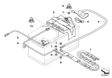 Diagram for 2012 BMW Z4 Battery Cable - 61129255046