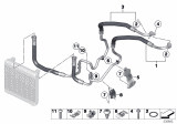 Diagram for 2013 BMW 535i GT xDrive Oil Cooler Hose - 17227593001