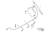 Diagram for BMW Z4 M Parking Sensors - 66202240966