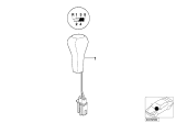 Diagram for 1998 BMW Z3 M Shift Knob - 25118012008