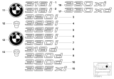 Diagram for BMW 320i Emblem - 51148195153