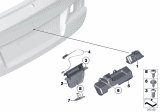 Diagram for 2013 BMW X1 Door Striker - 51242993907