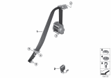 Diagram for 2020 BMW M850i xDrive Seat Belt - 72117491727