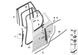 Diagram for BMW X1 Door Moldings - 51357410387