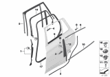 Diagram for 2019 BMW X1 Door Moldings - 51357410387