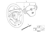 Diagram for BMW 740i Steering Wheel - 32342229103