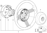 Diagram for 2003 BMW Z8 Air Bag Clockspring - 32346751290