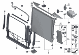 Diagram for 2005 BMW X5 Transmission Oil Cooler - 17227537601