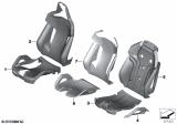 Diagram for BMW M8 Seat Heater Pad - 52108745532