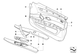 Diagram for BMW 535i Door Armrest - 51417967263