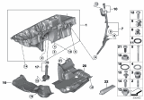 Diagram for 2016 BMW X5 Oil Pan - 11138515773