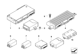 Diagram for BMW 540i Light Control Module - 61356961142