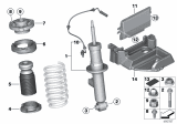 Diagram for BMW 535d Coil Spring Insulator - 33536856172