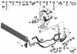 Diagram for 2019 BMW 640i xDrive Gran Coupe Oil Cooler Hose - 17227604098