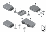 Diagram for 2012 BMW X5 Body Control Module - 61359264974