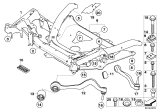 Diagram for 2009 BMW M5 Front Cross-Member - 31112283741