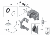 Diagram for 2009 BMW X6 Brake Caliper Bracket - 34216776801