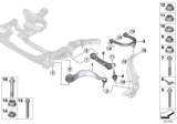 Diagram for BMW M5 Control Arm - 31108053327