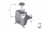 Diagram for 2011 BMW 760Li Power Steering Reservoir - 32416776242