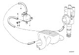 Diagram for BMW EGR Vacuum Solenoid - 11741277973