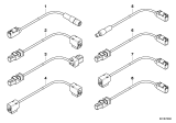 Diagram for 2008 BMW 535xi Antenna Cable - 61126962819