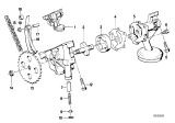 Diagram for BMW 535i Oil Pump - 11411317100