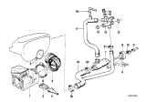 Diagram for 1989 BMW M3 Mass Air Flow Sensor - 13621307486