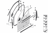 Diagram for 2019 BMW X2 Weather Strip - 51337420815