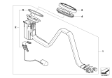 Diagram for 2008 BMW 528xi Fuel Pump - 16117373503