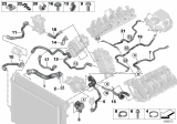 Diagram for BMW M850i xDrive Radiator Hose - 17127933658