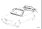 Diagram for BMW 318is Weather Strip - 51311972248