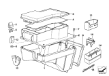 Diagram for 1999 BMW 318is Fuse Box - 61131387590