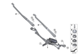Diagram for BMW M850i xDrive Gran Coupe Wiper Arm - 61619463873