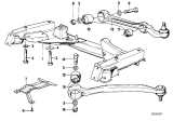 Diagram for BMW 733i Front Cross-Member - 31111123239