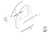 Diagram for BMW Door Seal - 51217033787