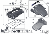 Diagram for 2016 BMW X5 Oil Filler Cap - 11128619360