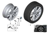 Diagram for BMW M240i Alloy Wheels - 36116796210