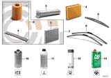 Diagram for 2009 BMW X5 Fuel Filter - 13327811227