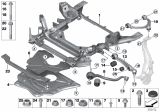 Diagram for BMW X6 Front Cross-Member - 31116866690