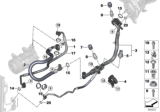 Diagram for 2014 BMW 228i A/C Liquid Line Hoses - 64539337128
