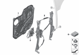 Diagram for 2020 BMW 840i xDrive Gran Coupe Window Regulator - 51358497037