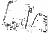 Diagram for 2017 BMW M240i xDrive Seat Belt - 72117243311