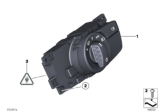 Diagram for 2012 BMW Z4 Headlight Switch - 61319184276