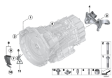 Diagram for BMW M3 Transmission Mount - 22317840415