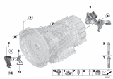 Diagram for 2011 BMW M3 Transfer Case Mount - 22317840415